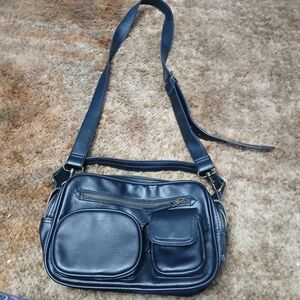 Stylish Black Crossbody Bag